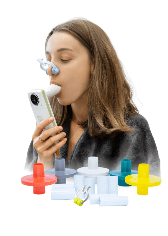 Filtro para espirometria descartável compatível com espirômetros Espirometro KOKO KOKO SX, MIR e Vitalograph.